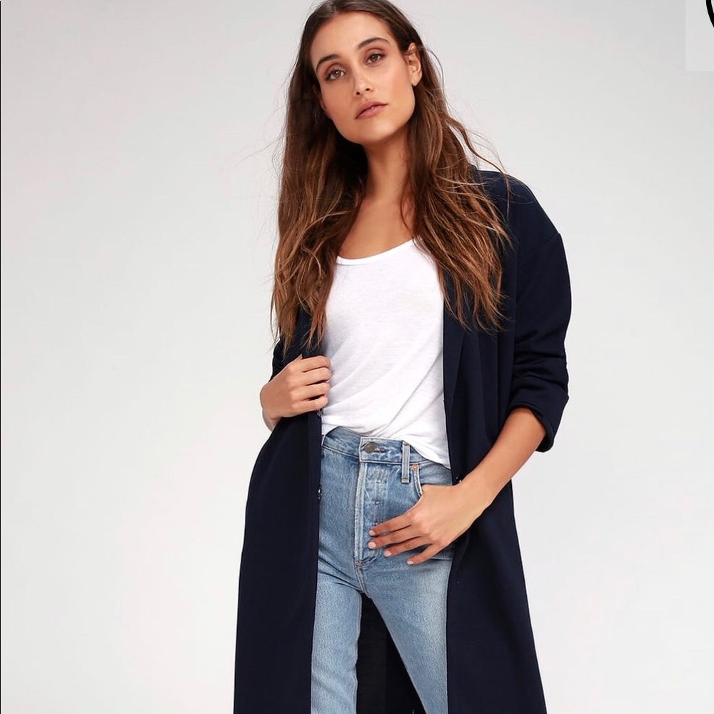 Perfect Moment Navy Blue Coat